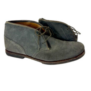Timberland Suede Lace Up Chukka Boots - Grey - Men Size 9